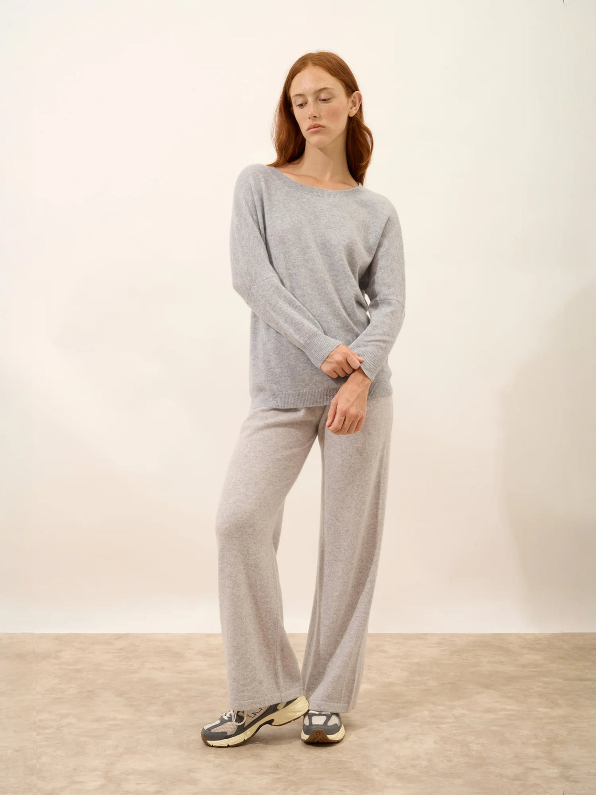 REBECCA Pull Chauve Souris Horizon Chiné