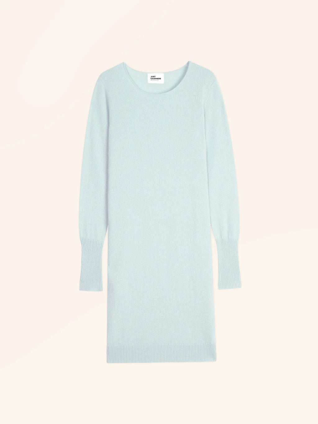 SUSAN Dress Crew Neck Pale Blue