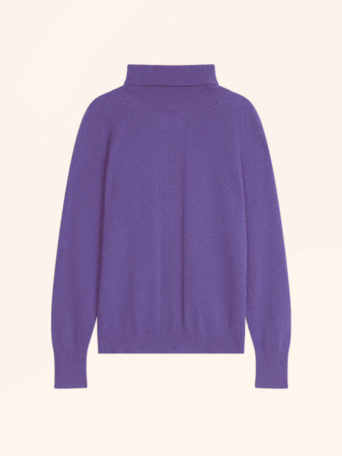 LILLY Pullover Rollkragen Glyzinie