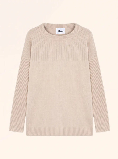 ALVERIS Sweater Crew Neck Snow