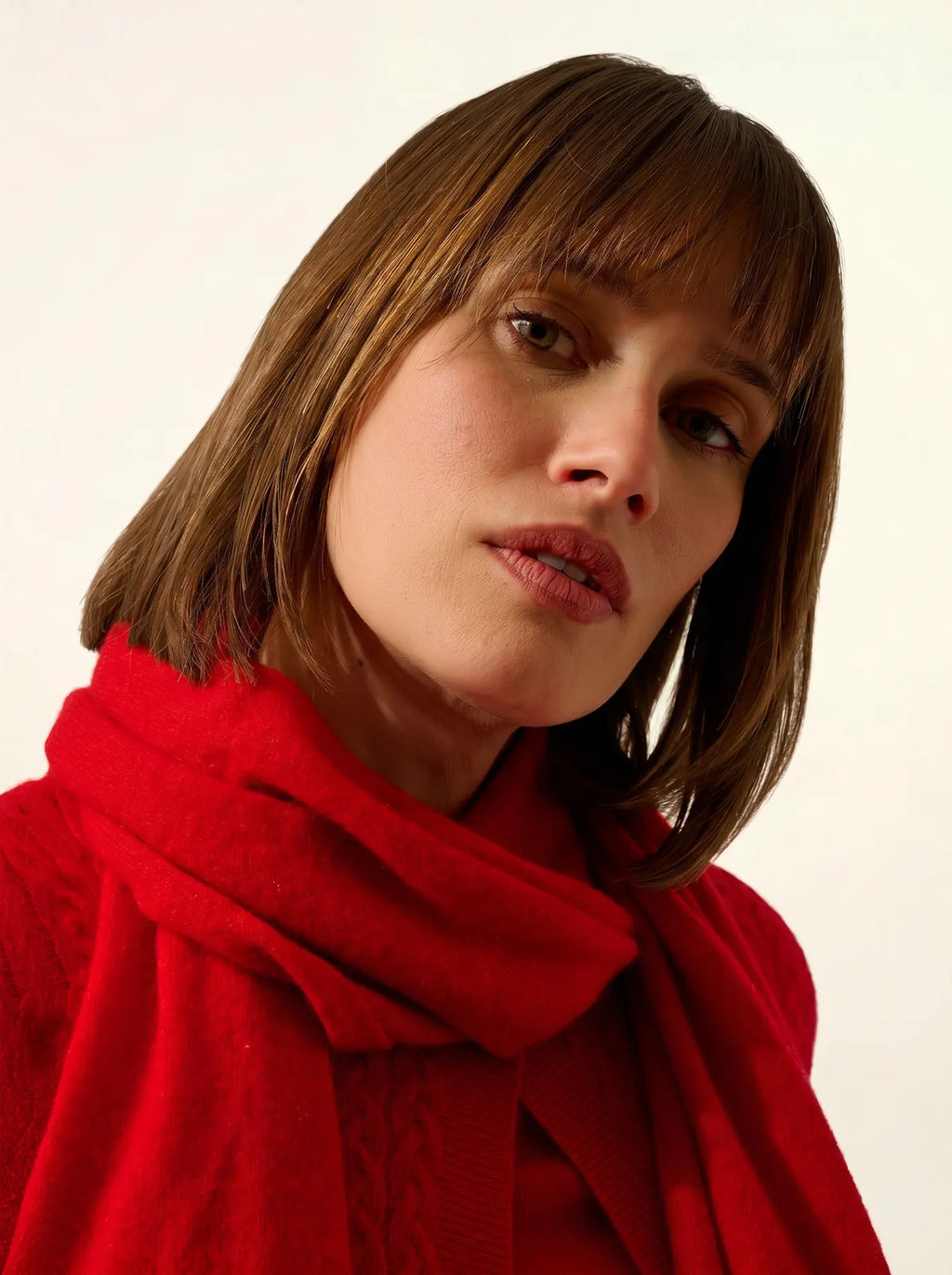 SPENCER Écharpe Rouge