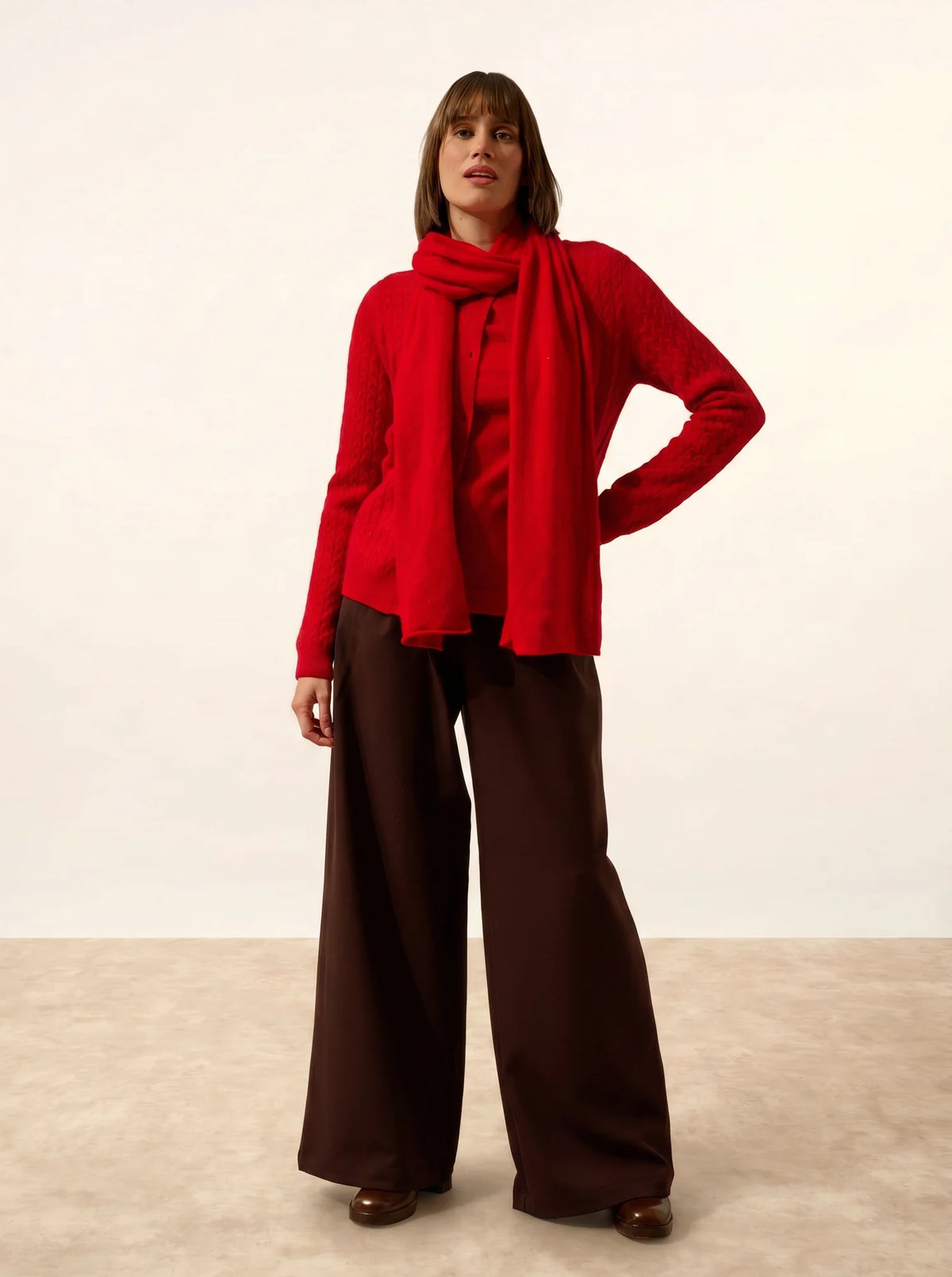 SPENCER Écharpe Rouge