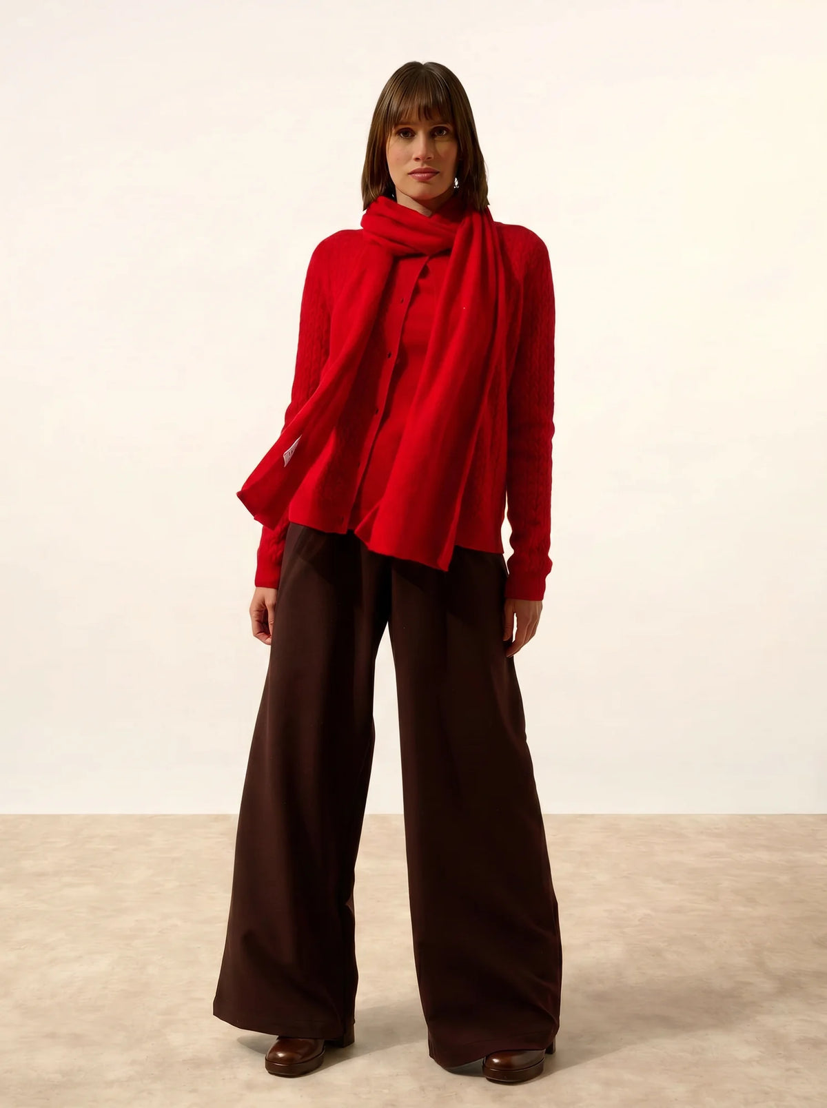 SPENCER Écharpe Rouge
