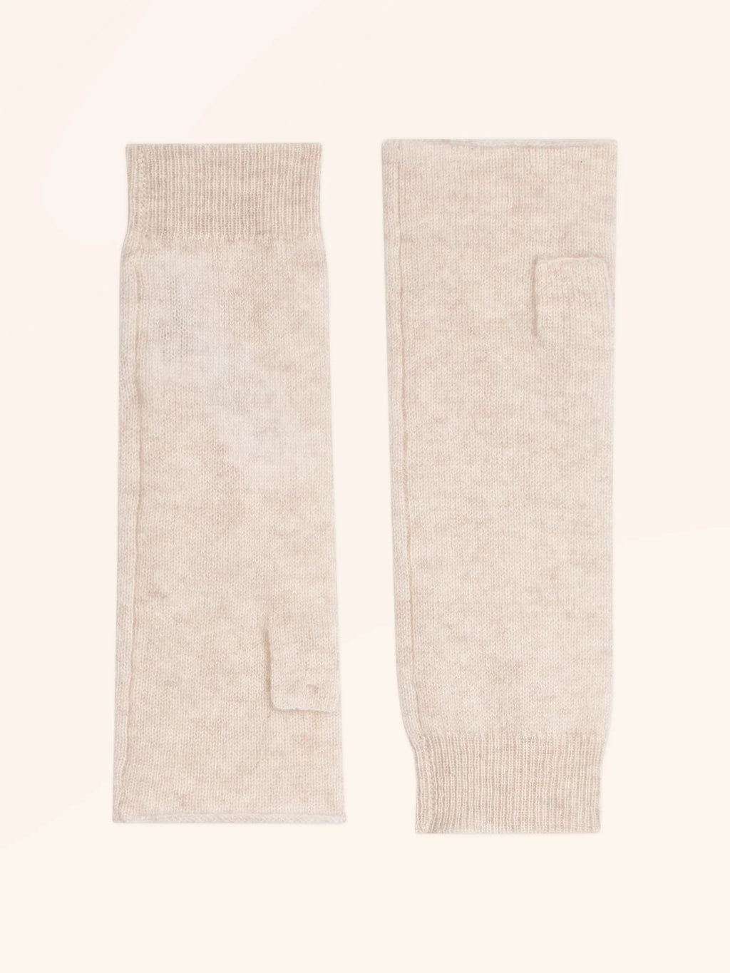 ZOE Mitaines Beige Chiné