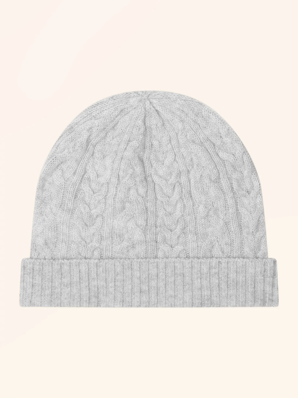 CLEO Bonnet 4 Fils Glacier Chiné