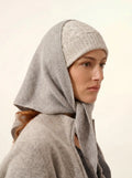 CLEO Bonnet 4 Fils Glacier Chiné