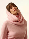 HUTTON Neck Warmer 4 Ply Ballet Pink