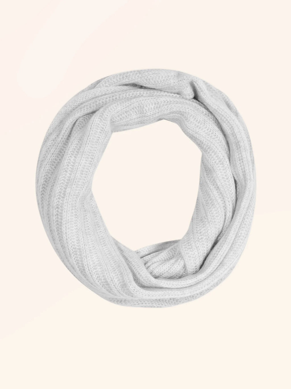 HUTTON Tour de Cou 4 Fils Gris Perle Chiné