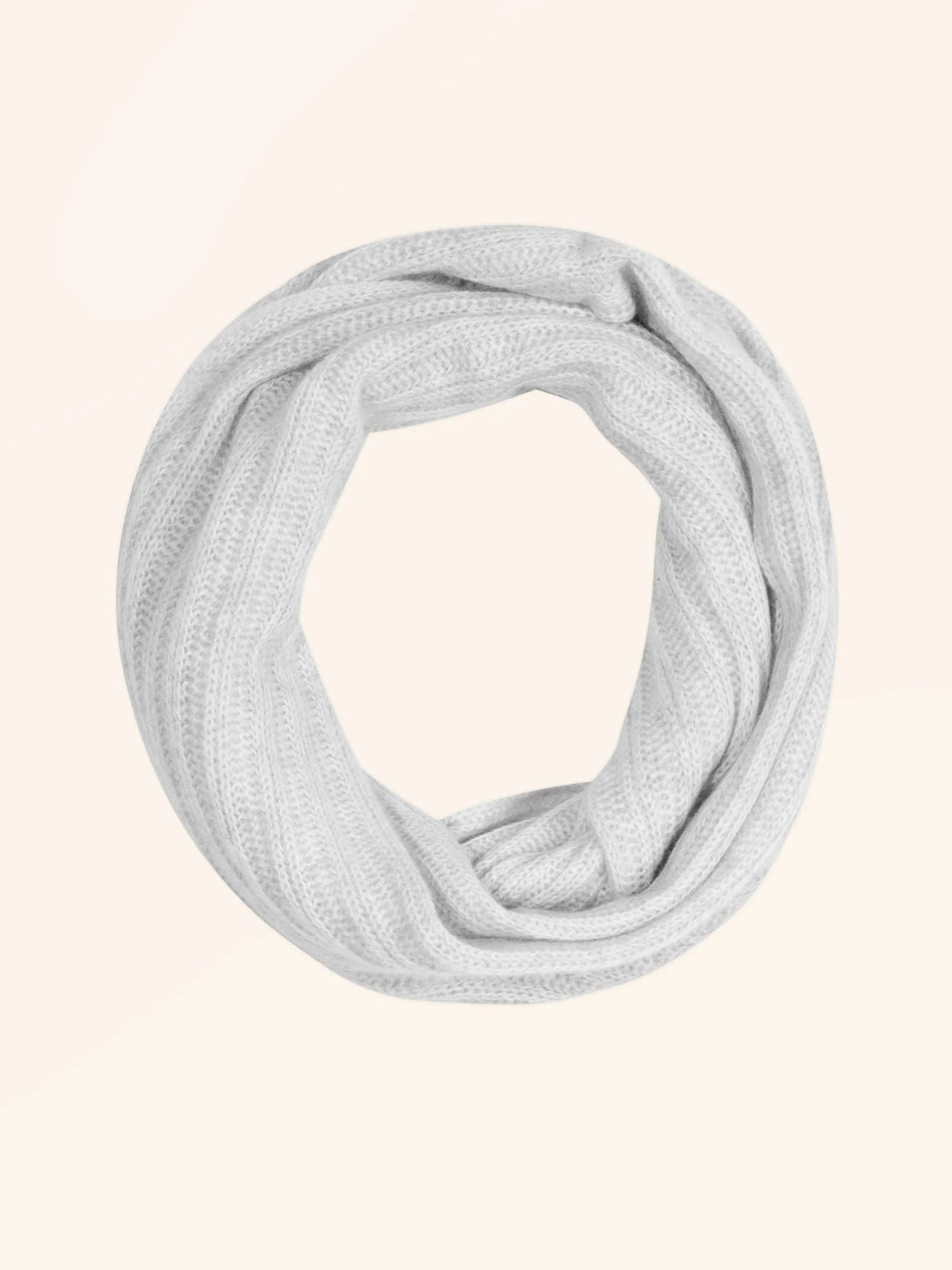 HUTTON Tour de Cou 4 Fils Gris Perle Chiné