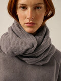 HUTTON Neck Warmer 4 Ply Heather Caribou