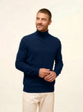 CONNOR Pullover Rollkragen Mitternachtsblau