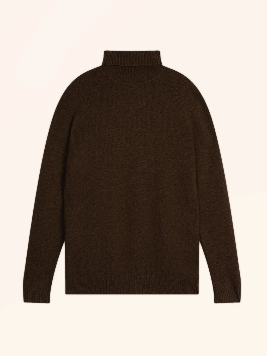 SACHA Pullover Rollkragen 4-fädig Schokobraun
