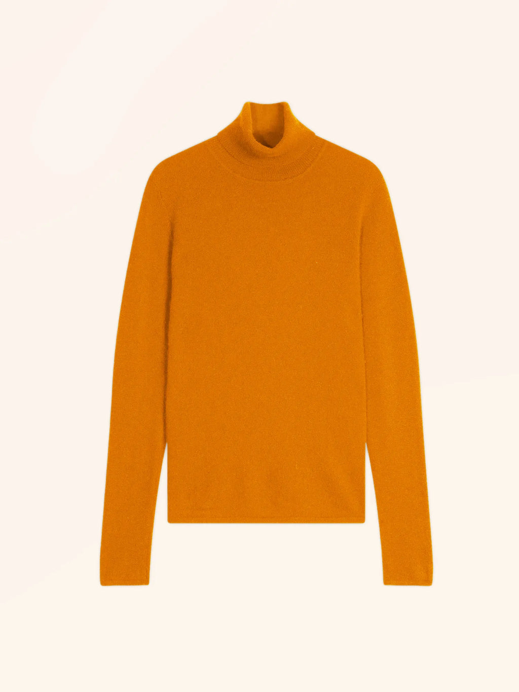 AVA Pullover Rollkragen Ocker