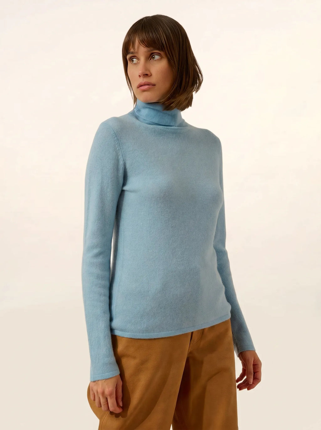 AVA Pullover Rollkragen Inkablau