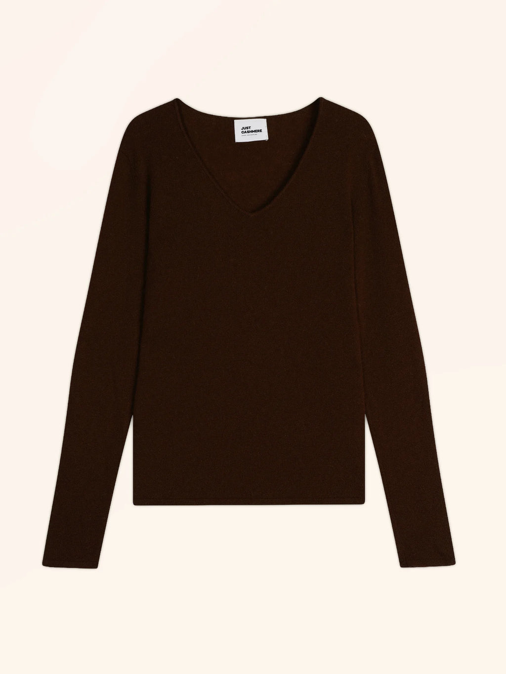 JOAN Pull Col V Café