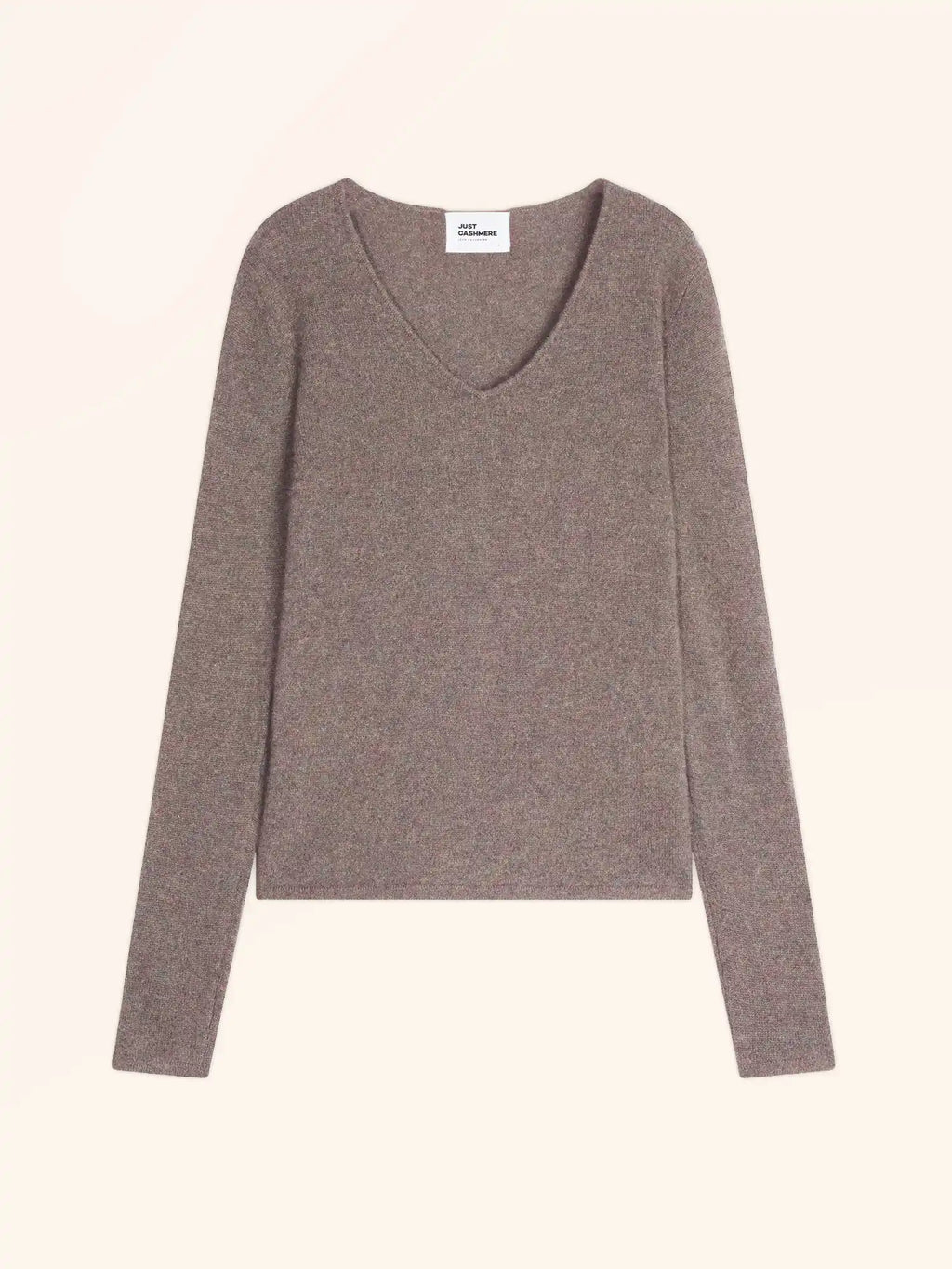 JOAN Sweater V-Neck Heather Caribou