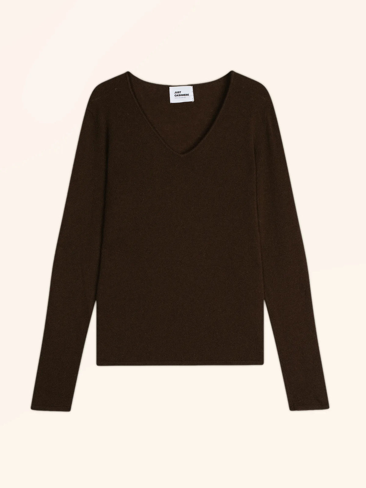 JOAN Pull Col V Choco