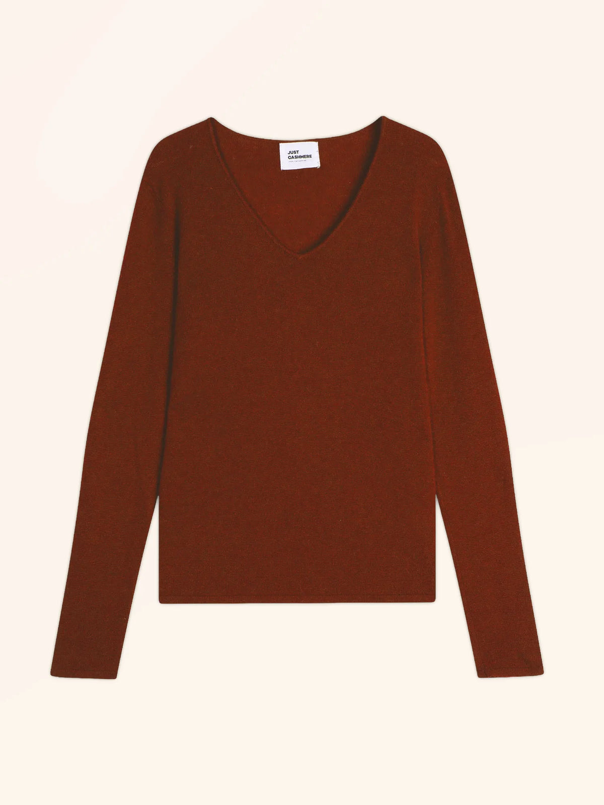 JOAN Pull Col V Écureuil