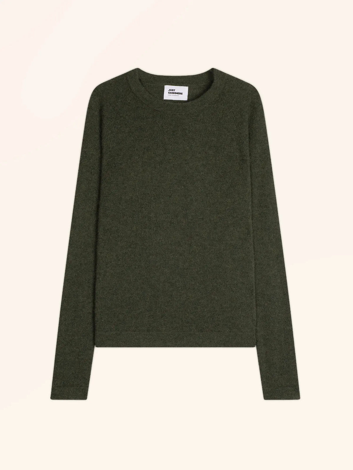 JANE Pull Col Rond Army Chiné