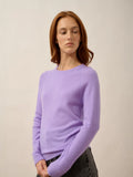 JANE Pull Col Rond Lavande