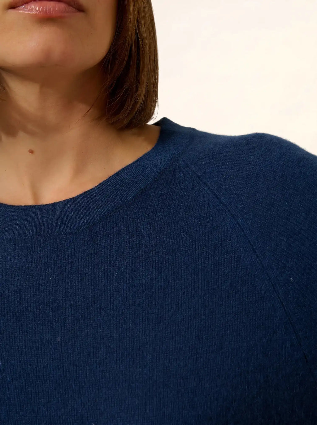 JANE Pull Col Rond Minuit