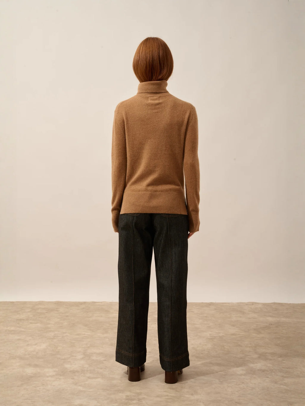 LEXIE Sweater Turtleneck Hazelnut