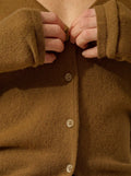 NORMA Cardigan Col V Noisette