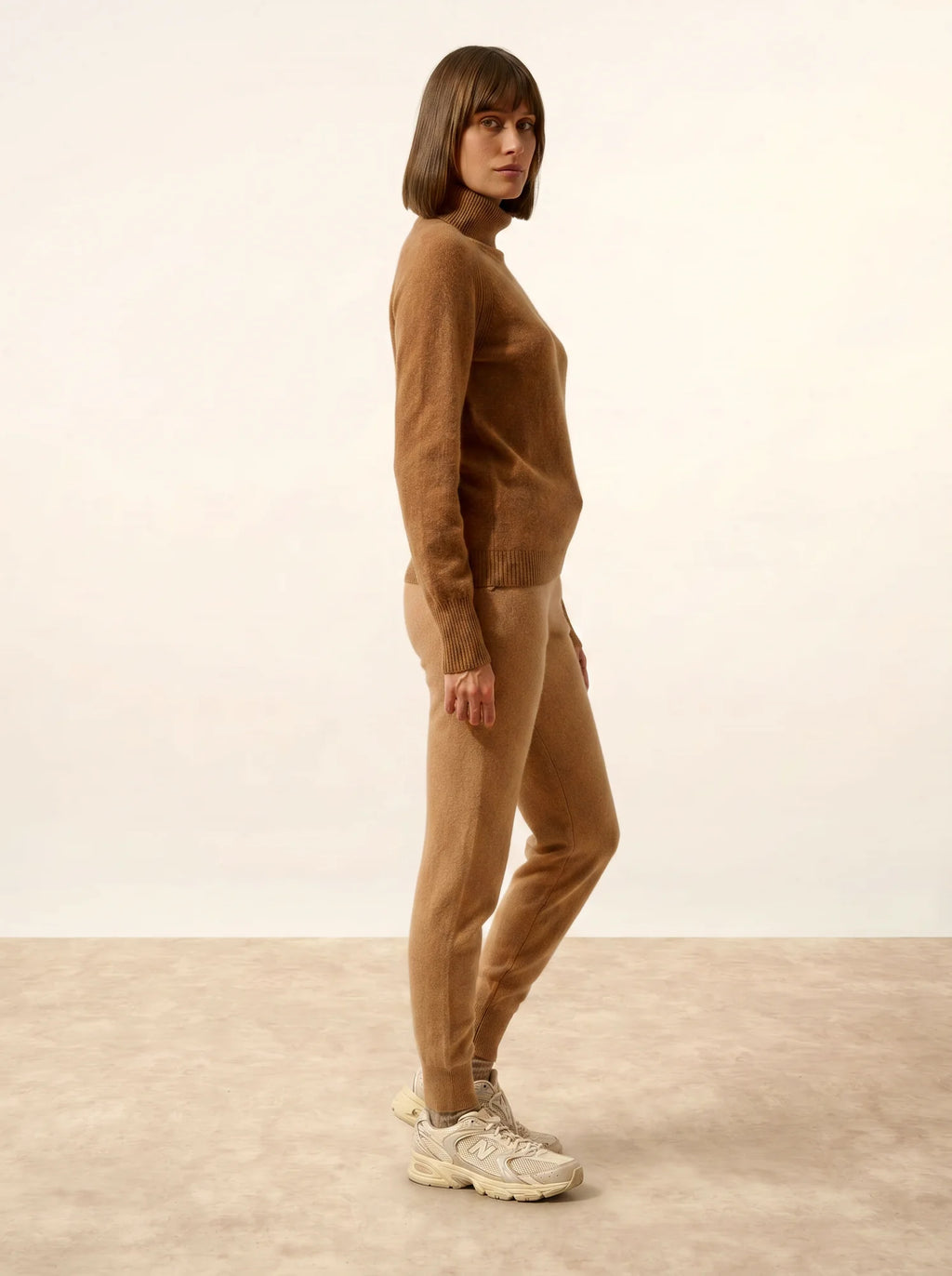 LILLY Sweater Turtleneck Hazelnut