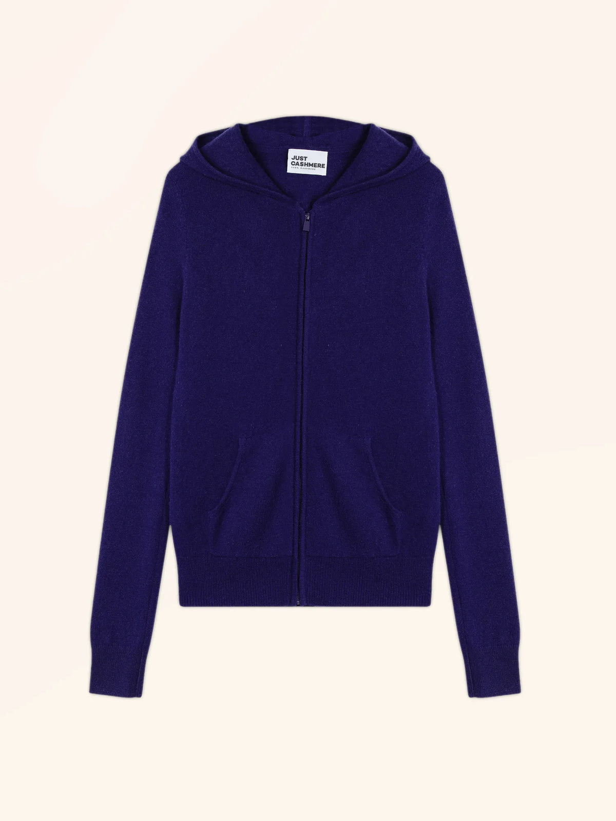 DEBBIE Gilet Zippé Capuche Violet