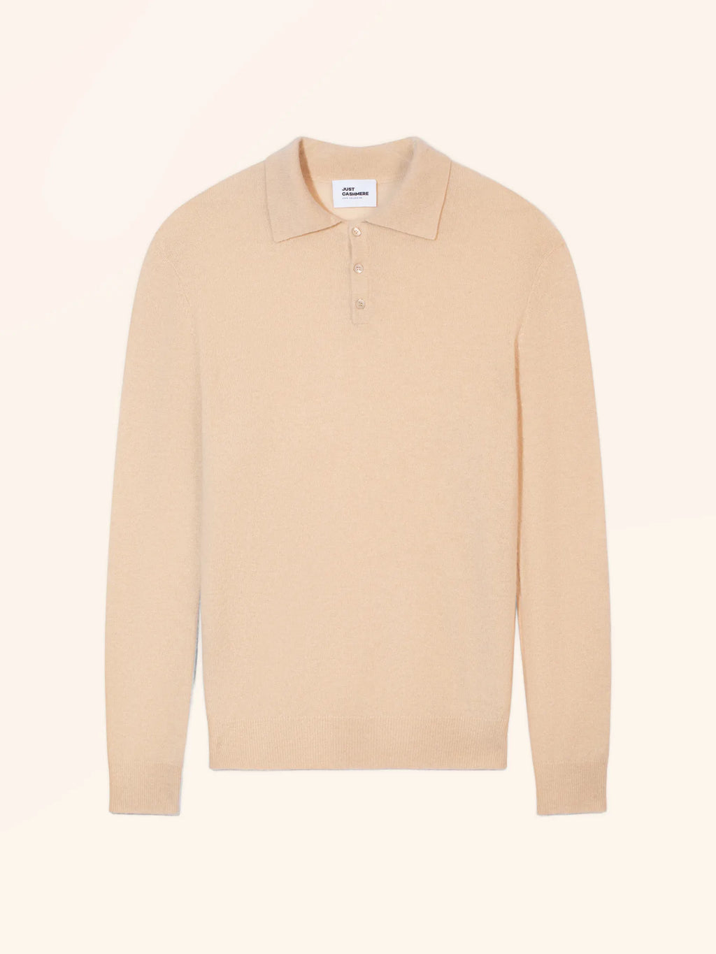 DOUGLAS Polo Long Sleeve Sand