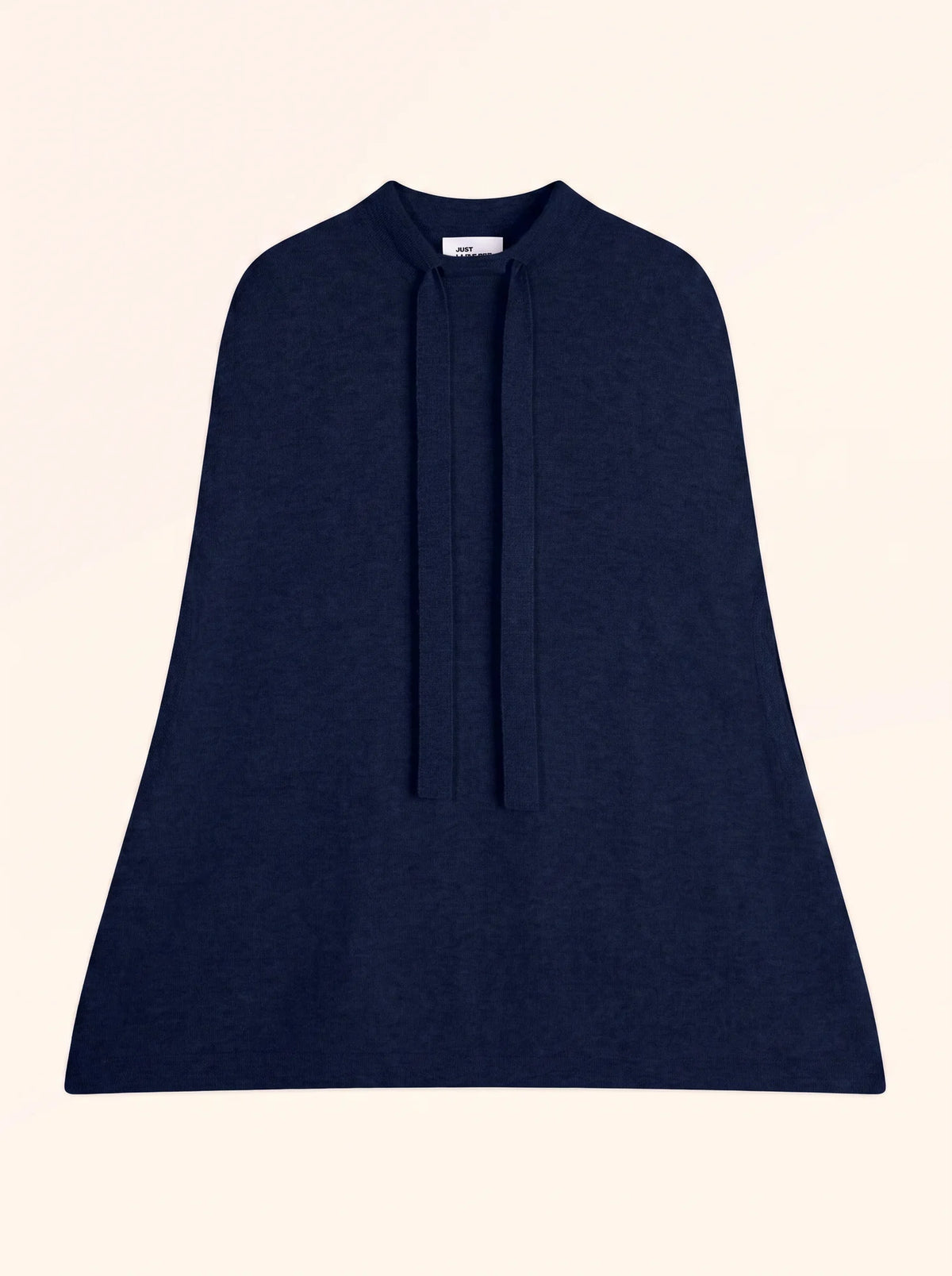 MIAMAR Cape Rundhalsausschnitt Kordelzug Marineblau