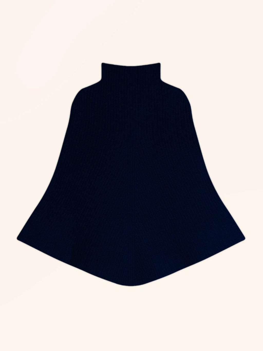 HUARAZ Cape Stehkragen 6-fädig Marineblau