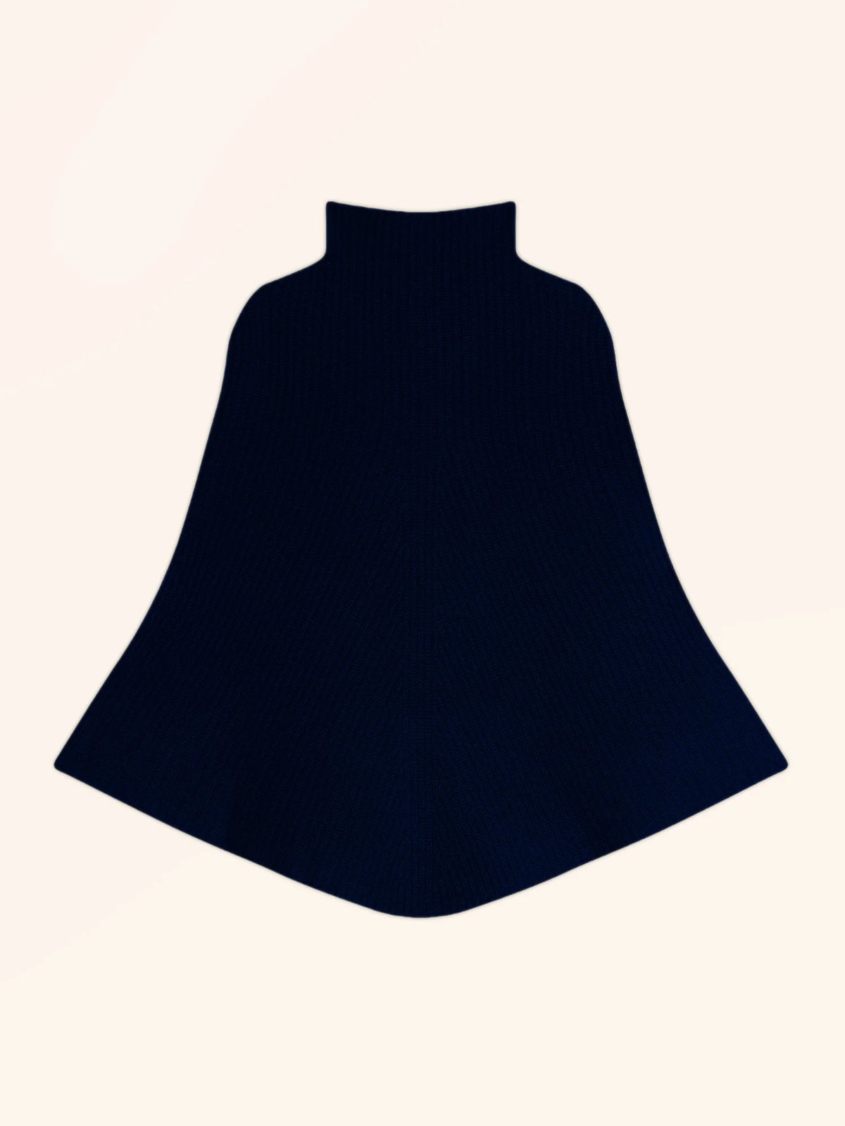 HUARAZ Cape Stehkragen 6-fädig Marineblau