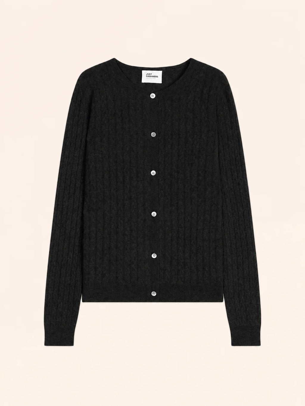 LAURA Cardigan Col Rond Noir