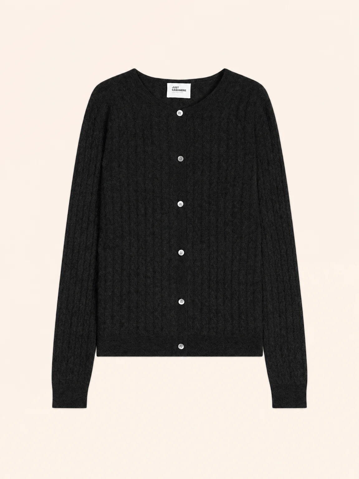 LAURA Cardigan Col Rond Noir