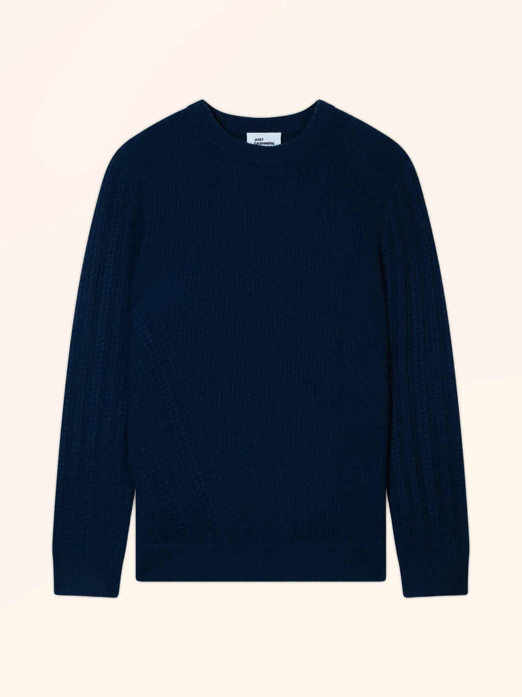 LUKKA Pullover Rundhalsausschnitt 4-fädig Mitternachtsblau