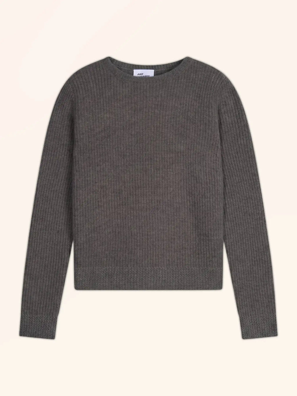 SIGRUN Sweater Crew Neck 4 Ply Heather Charcoal