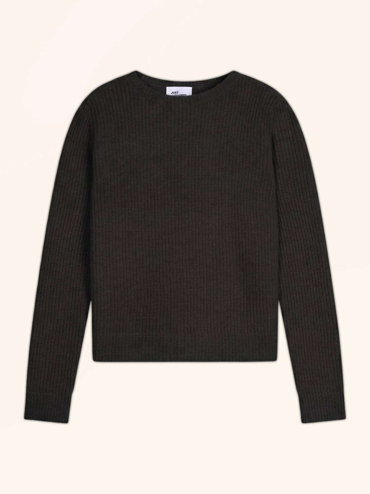 SIGRUN Sweater Crew Neck 4 Ply Black