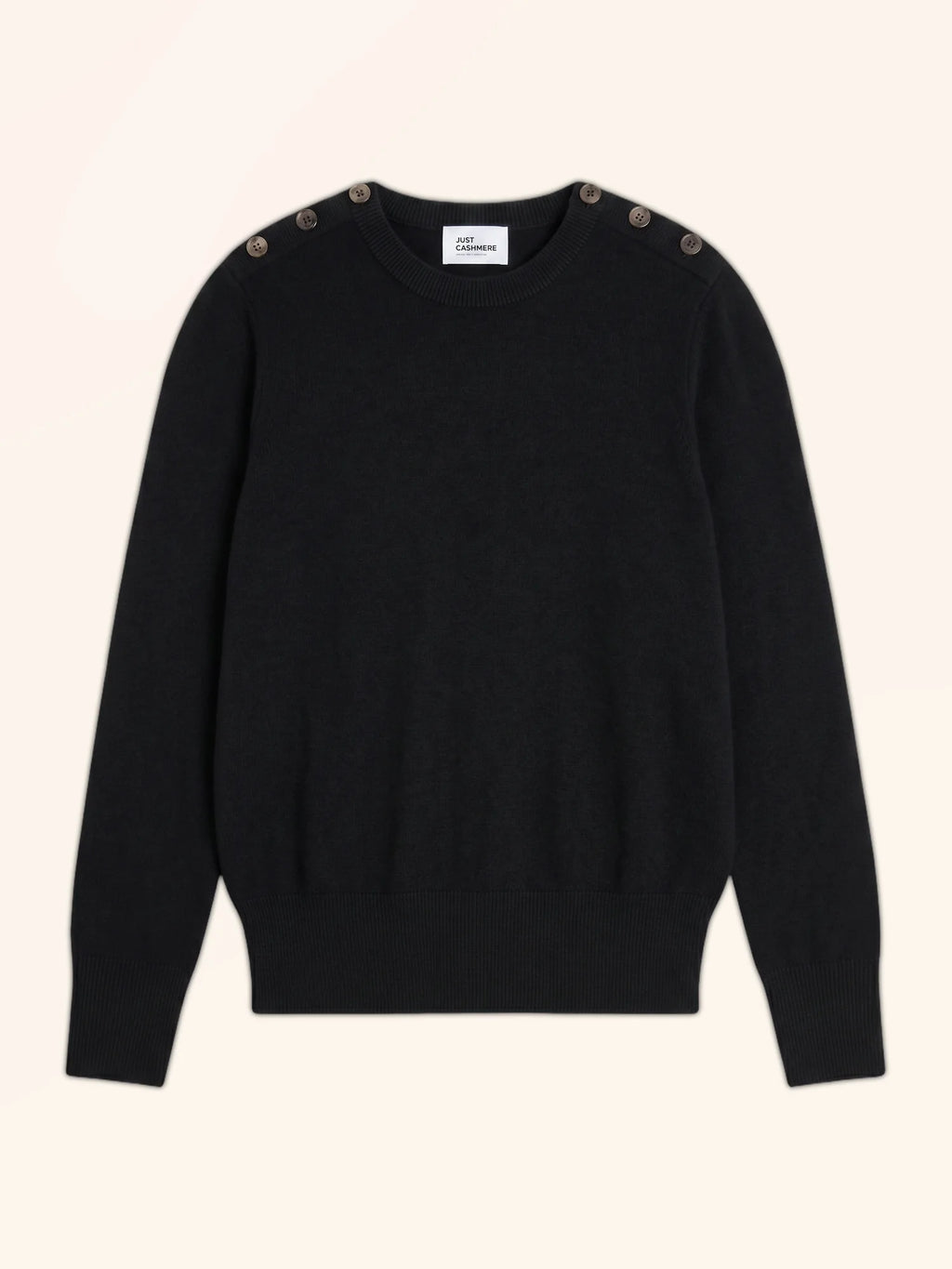 JEANNE Pullover Rundhalsausschnitt Marine Schwarz