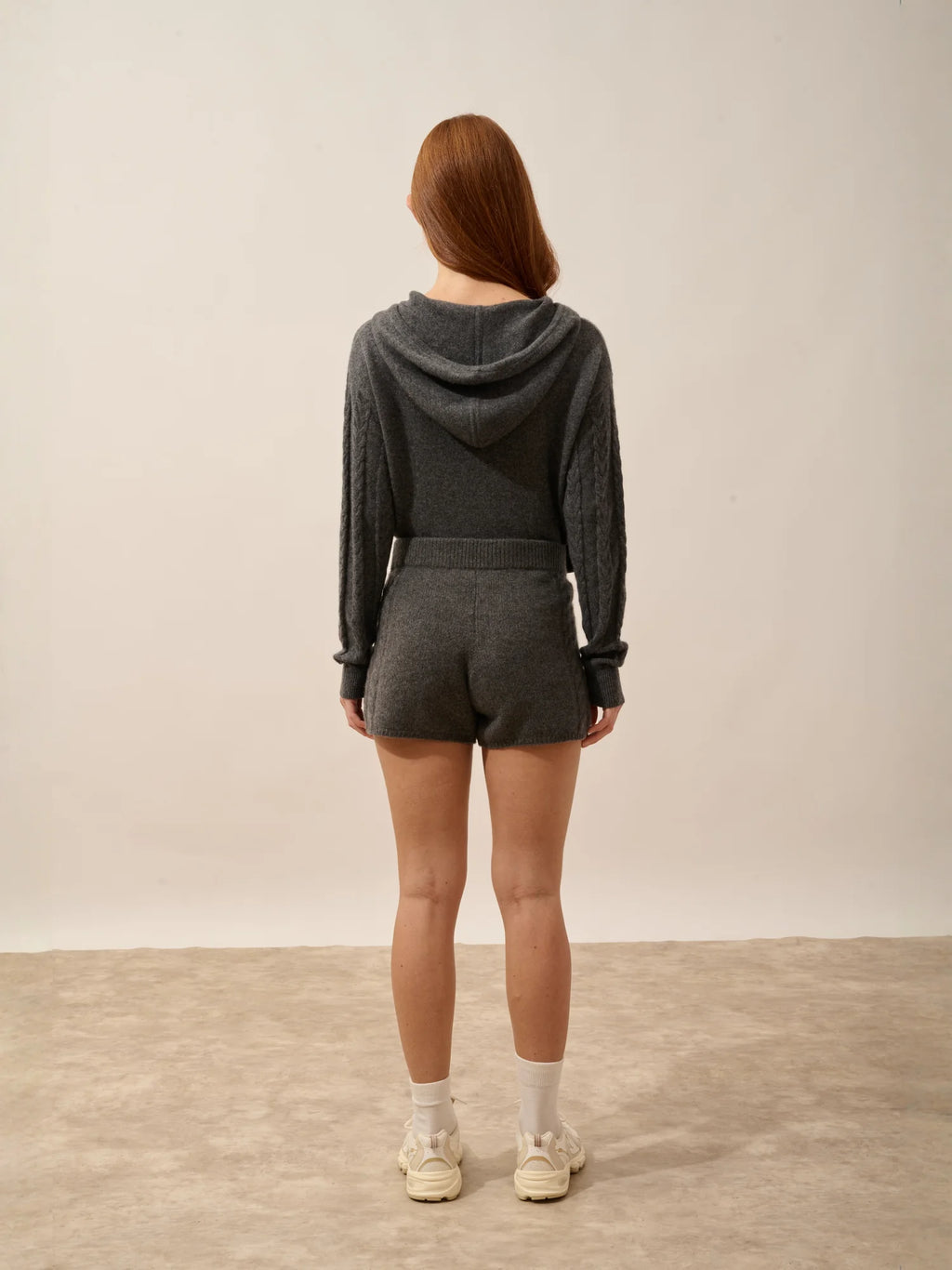 LUNA Short 4 Ply Heather Charcoal