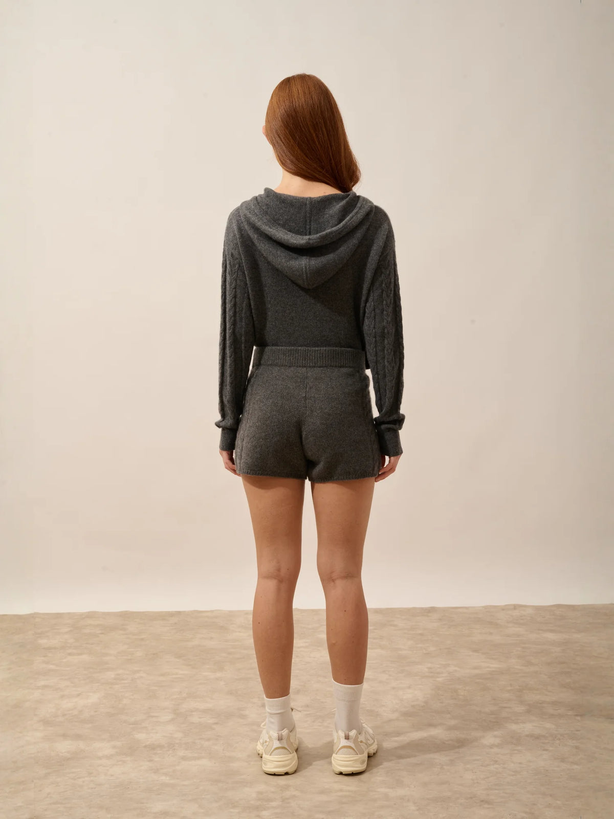LUNA Short 4 Ply Heather Charcoal