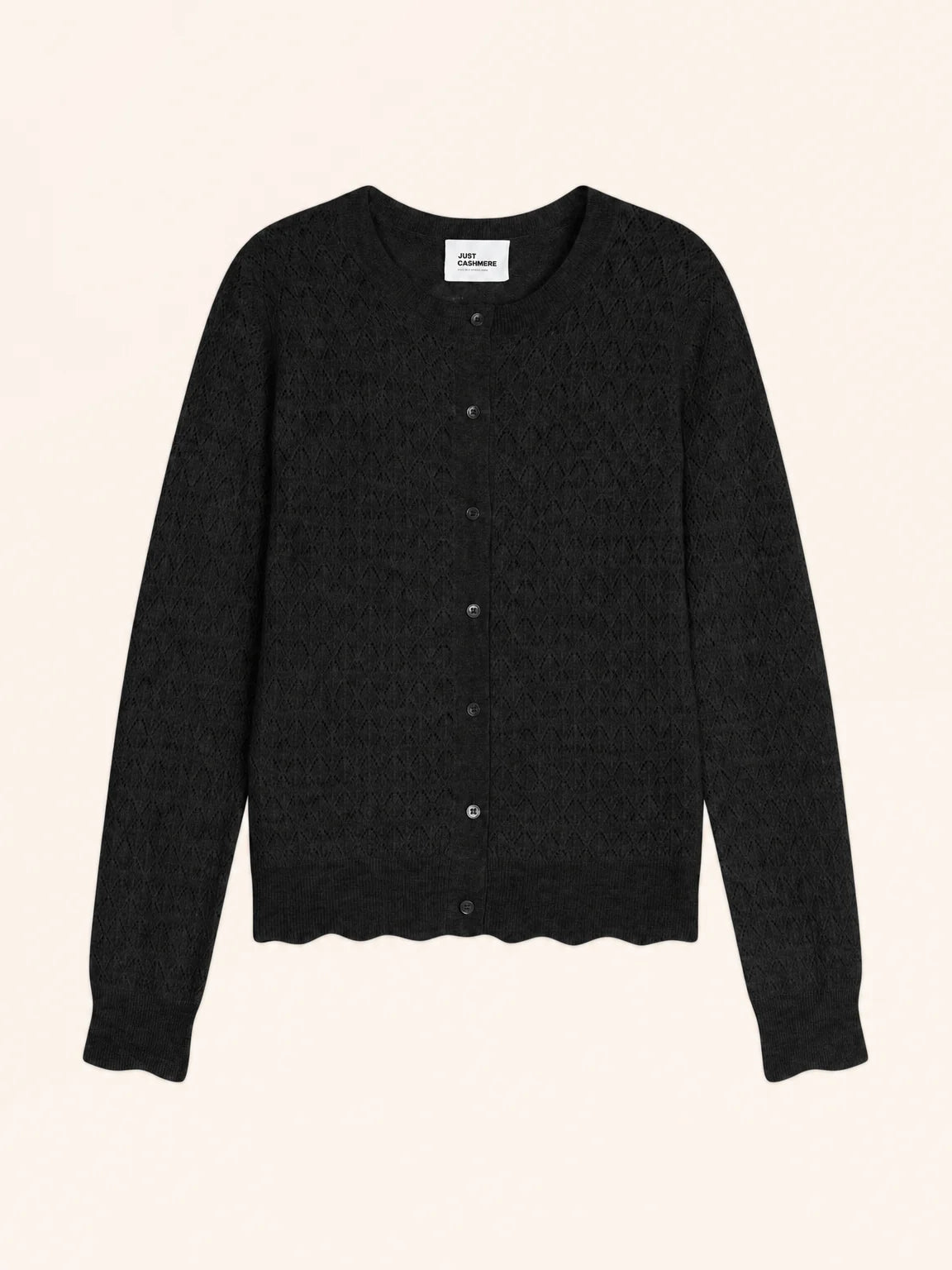 CIMBA Cardigan Col Rond Noir