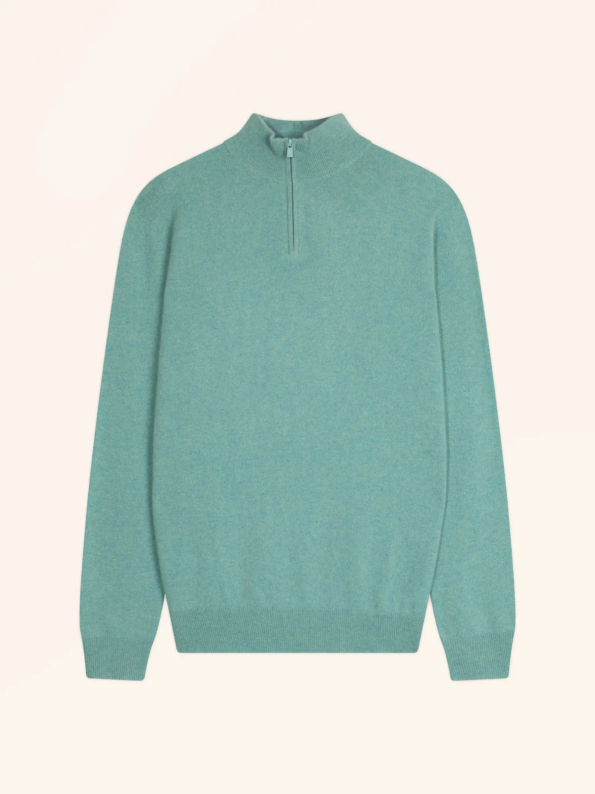 BRADLEY Pull Camionneur Vert Chiné