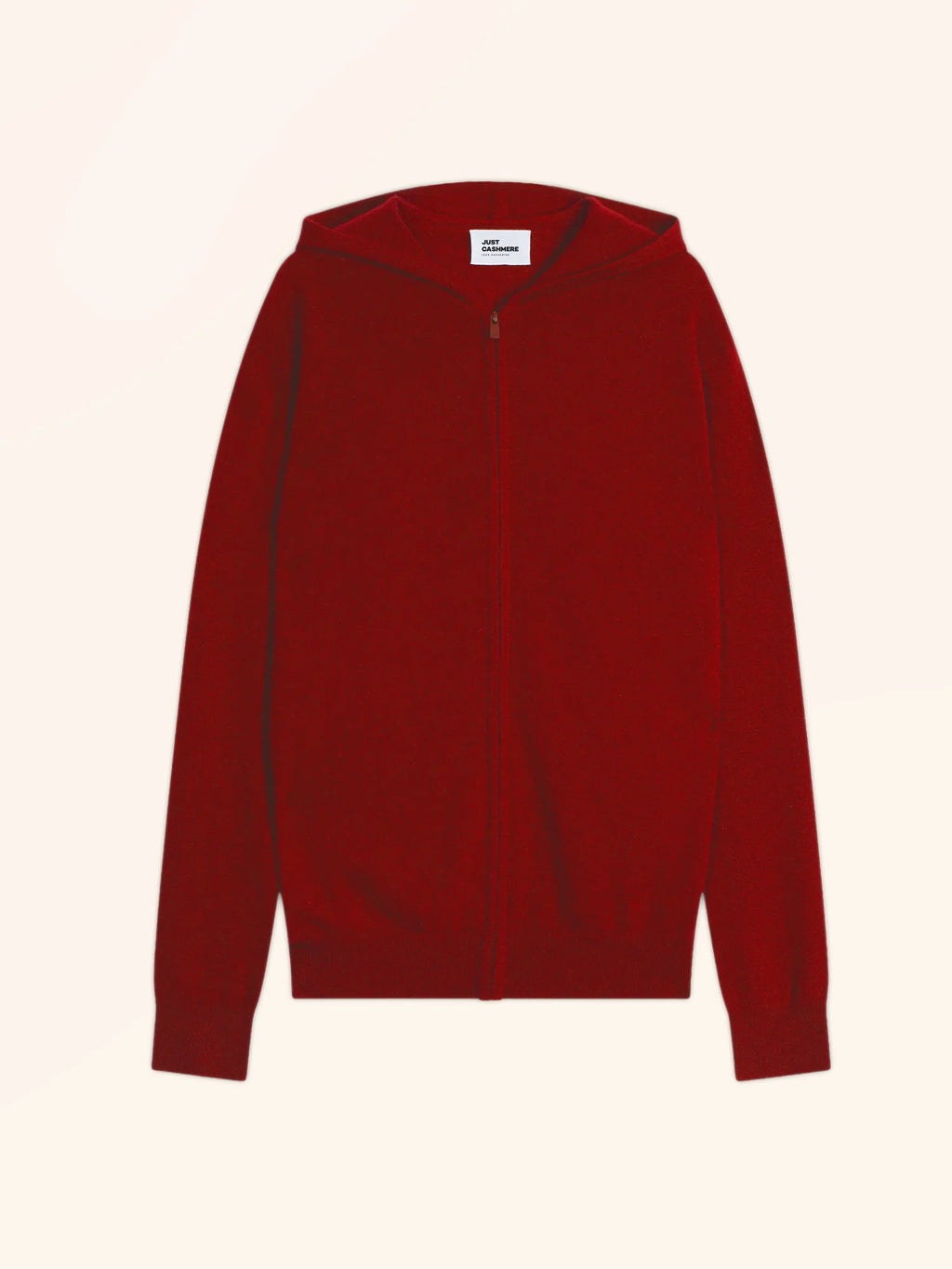 ELLIOT Vest Zipped Hooded Ruby