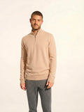 NOUR Pull Camionneur Beige
