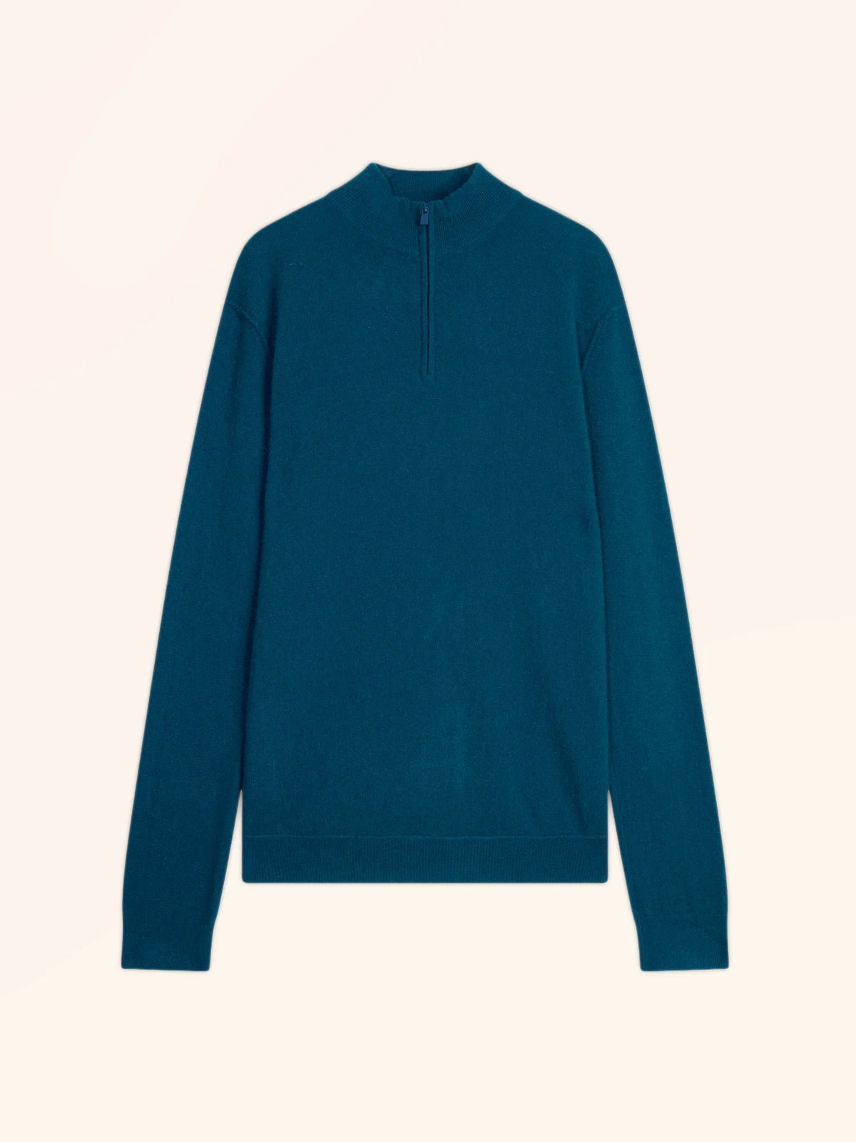 NOUR Sweater Trucker Neck Peacock