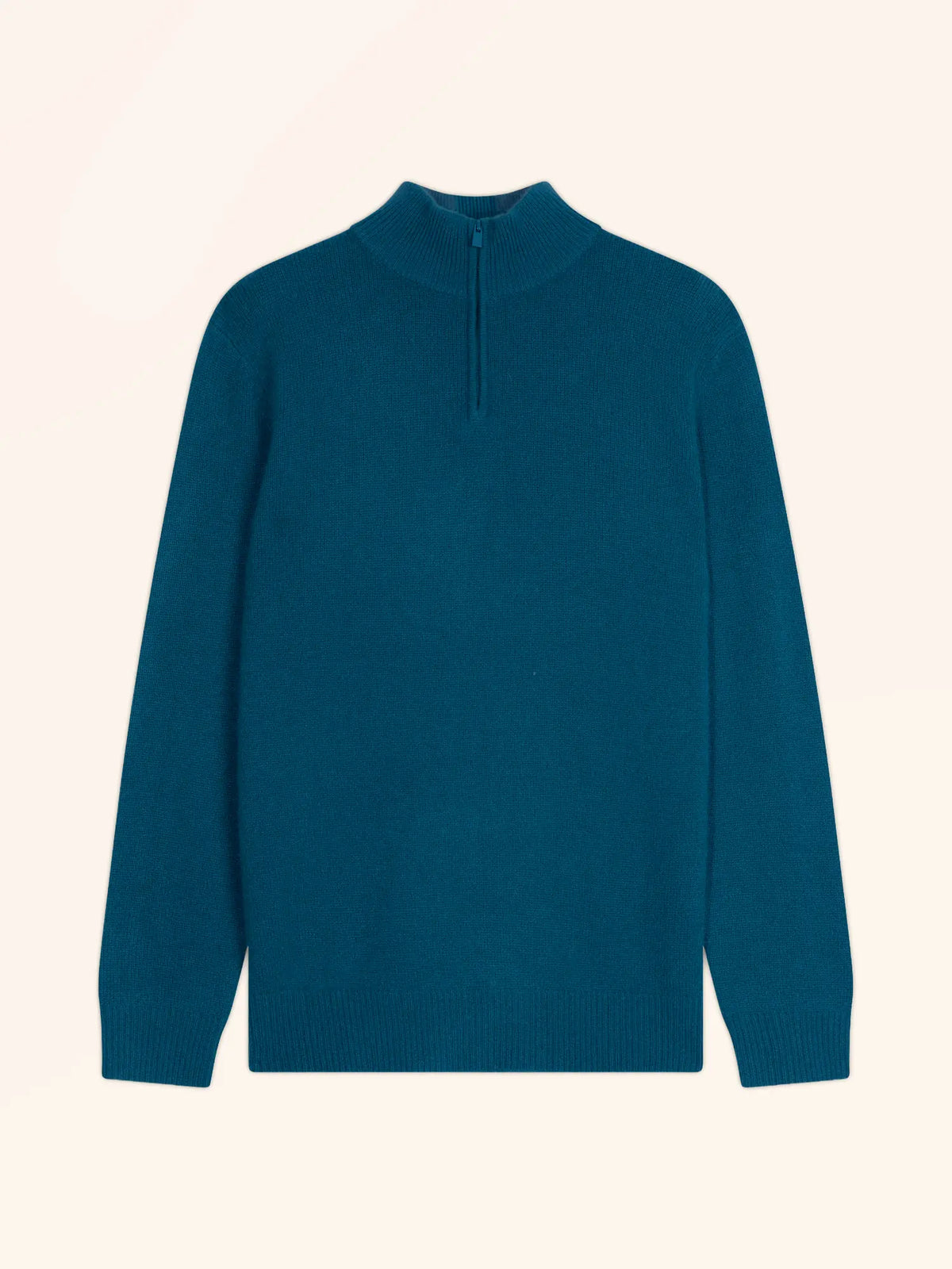 LEONIE pull camionneur 4 fils paon