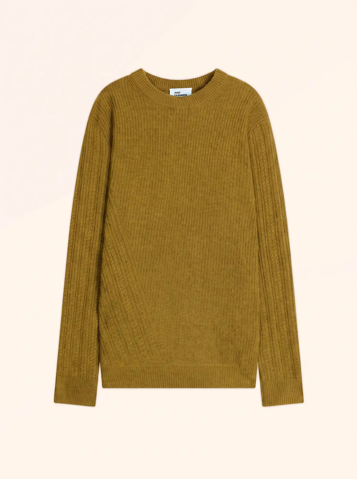 LUKKA Sweater Crew Neck 4 Ply Gold