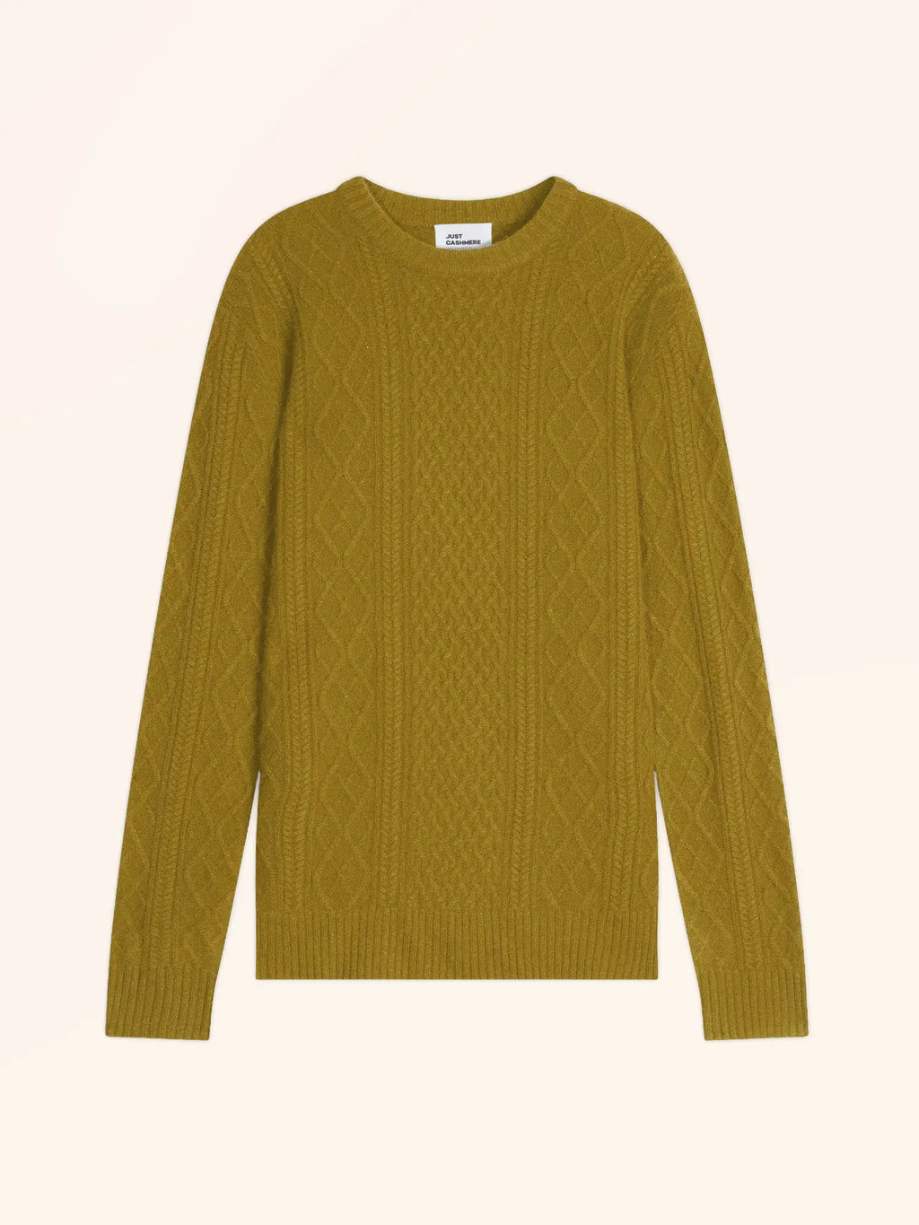 THURID Sweater Crew Neck 4 Ply Gold