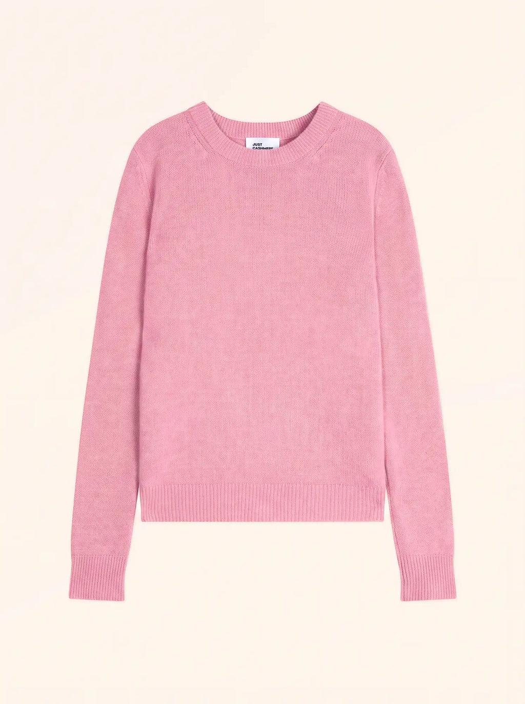 LEXINI Sweater Crew Neck 4 Ply Sugar Pink